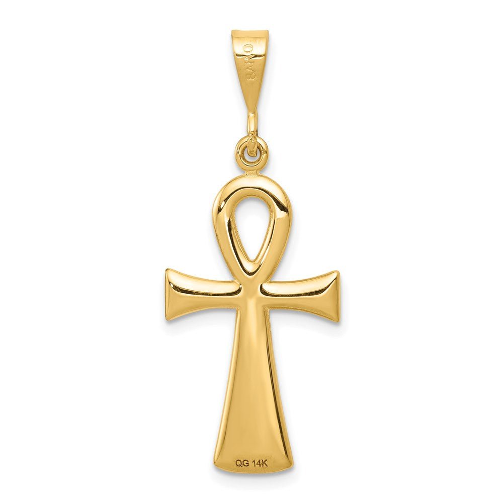 14KT Yellow Gold Egyptian Ankh Cross - Chapel Hills Jewelry