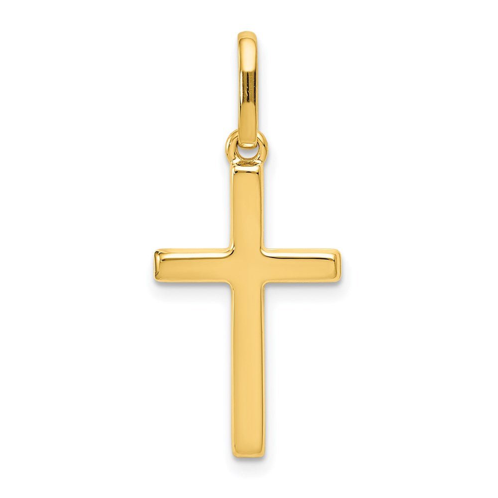 14KT Yellow Gold Hollow Cross - Chapel Hills Jewelry