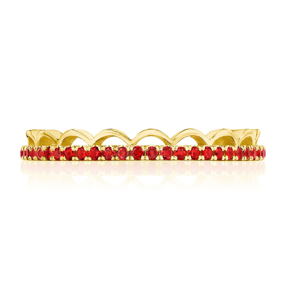 2674B 18KT Yellow & Ruby - Chapel Hills Jewelry