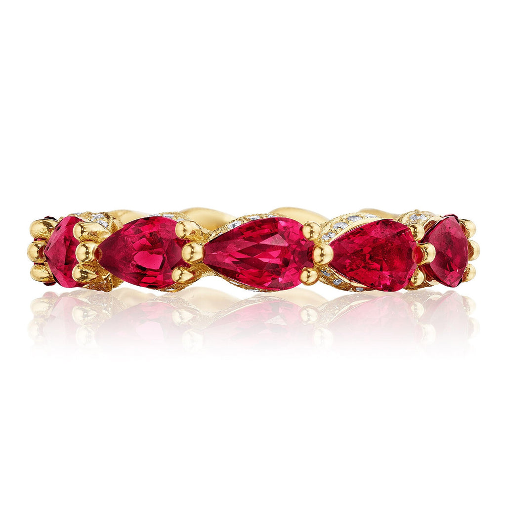 HT2643Y65R 18KT Yellow & Ruby/Diamond - Chapel Hills Jewelry