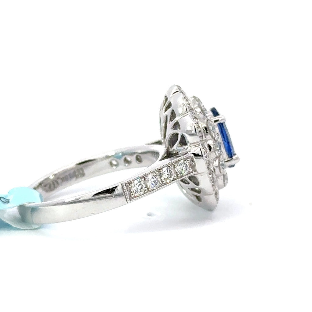 Sapphire and Diamond Ring - Chapel Hills Jewelry