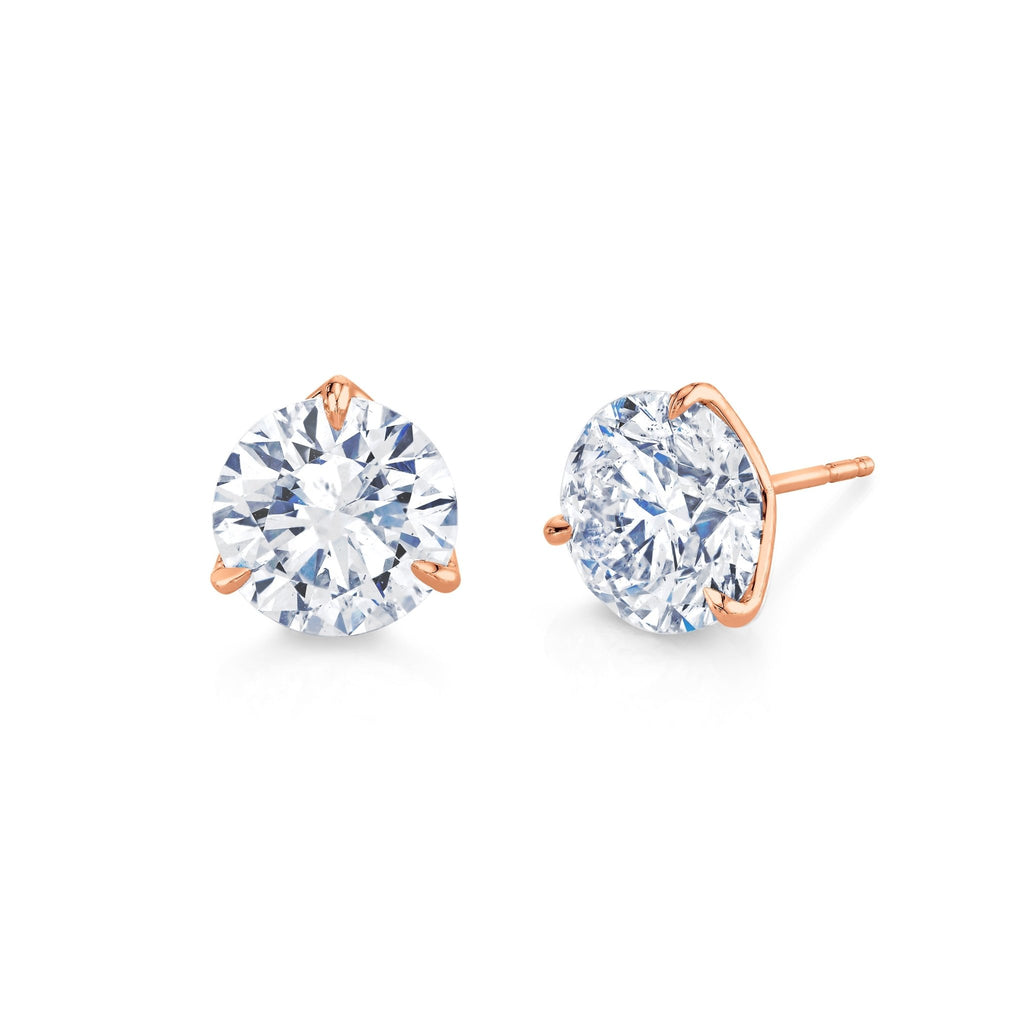 10.41 Carat Round Brilliant Diamond Earrings - Chapel Hills Jewelry
