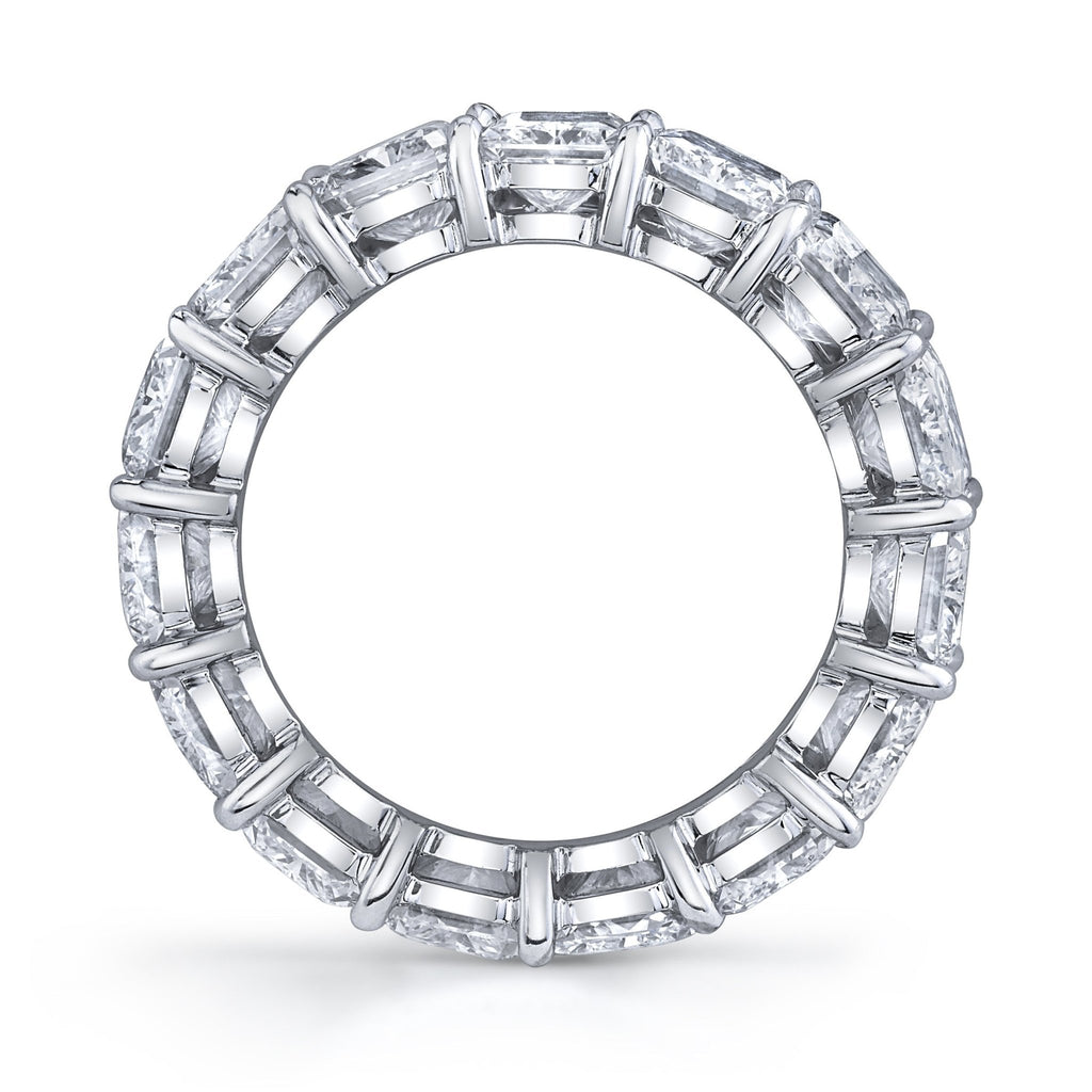 11.66 Carat Radiant Cut Diamonds Platinum Eternity Band - Chapel Hills Jewelry