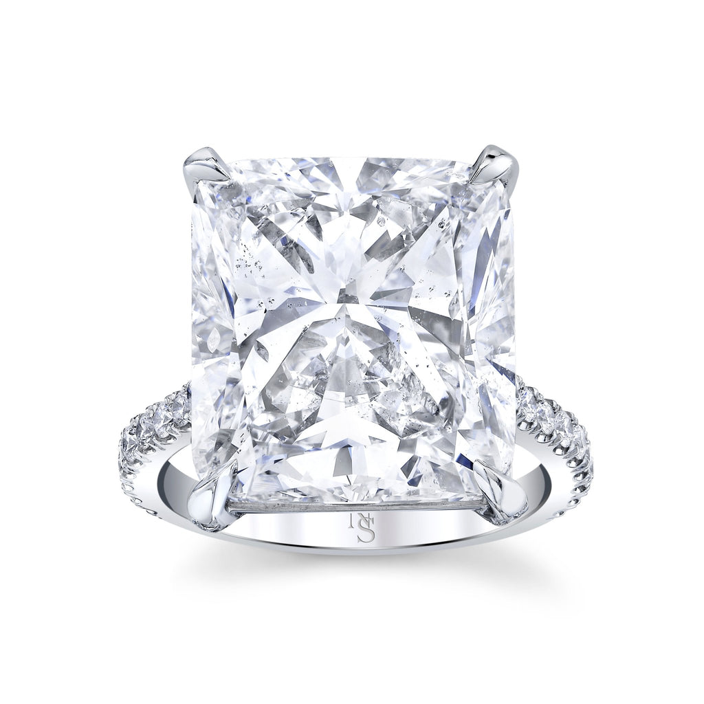 15.13 Carat Radiant Cut Diamond Ring - Chapel Hills Jewelry