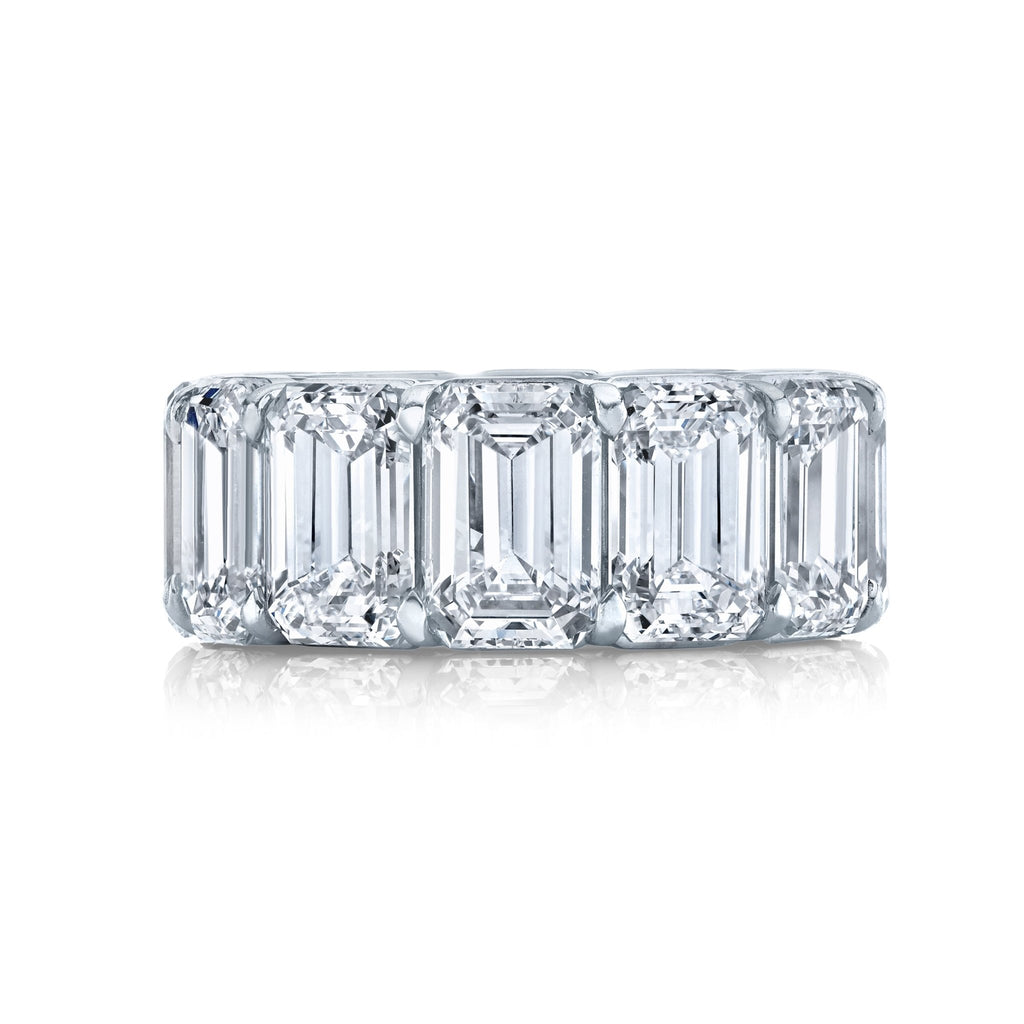 24.29 Carat Platinum Eternity Band - Chapel Hills Jewelry