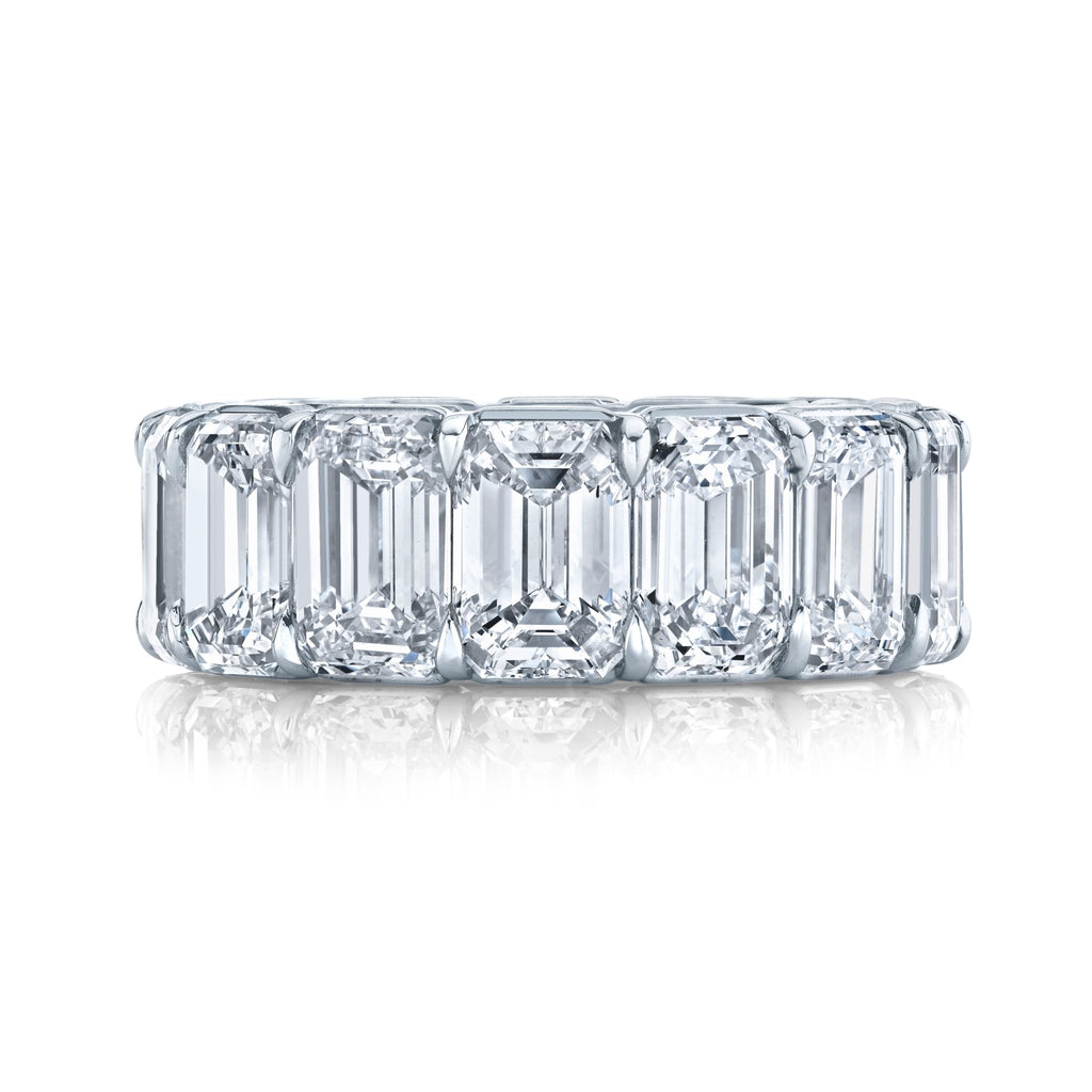 28.66 Carat Platinum Eternity Band - Chapel Hills Jewelry