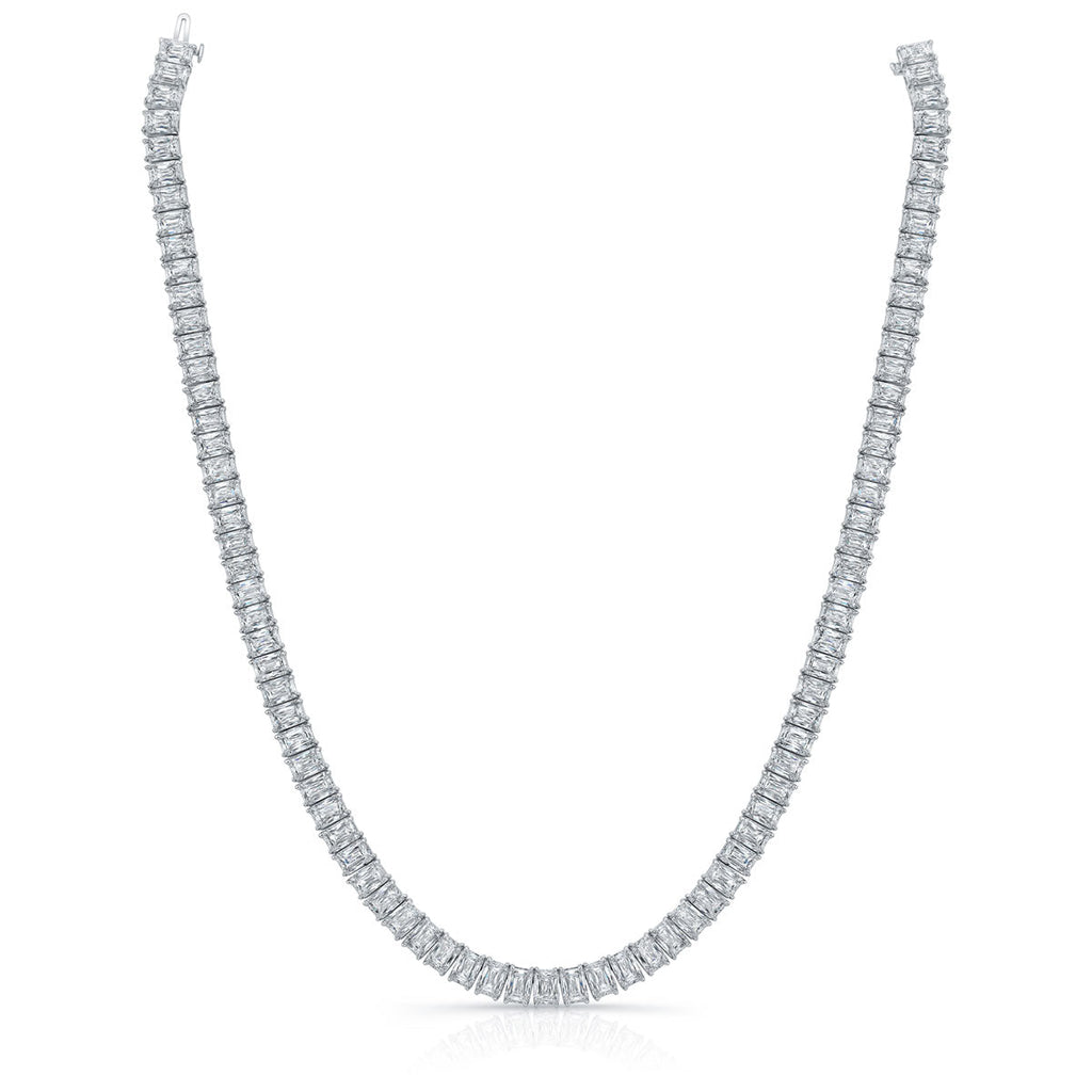 64.20 Carat Round Cornered Diamond Necklace - Chapel Hills Jewelry