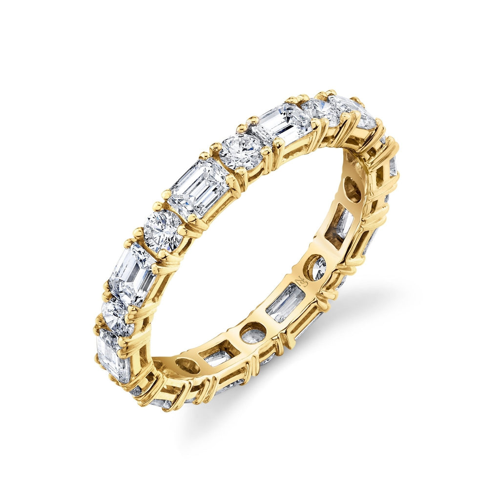 Alternating Diamonds Eternity Band - Chapel Hills Jewelry