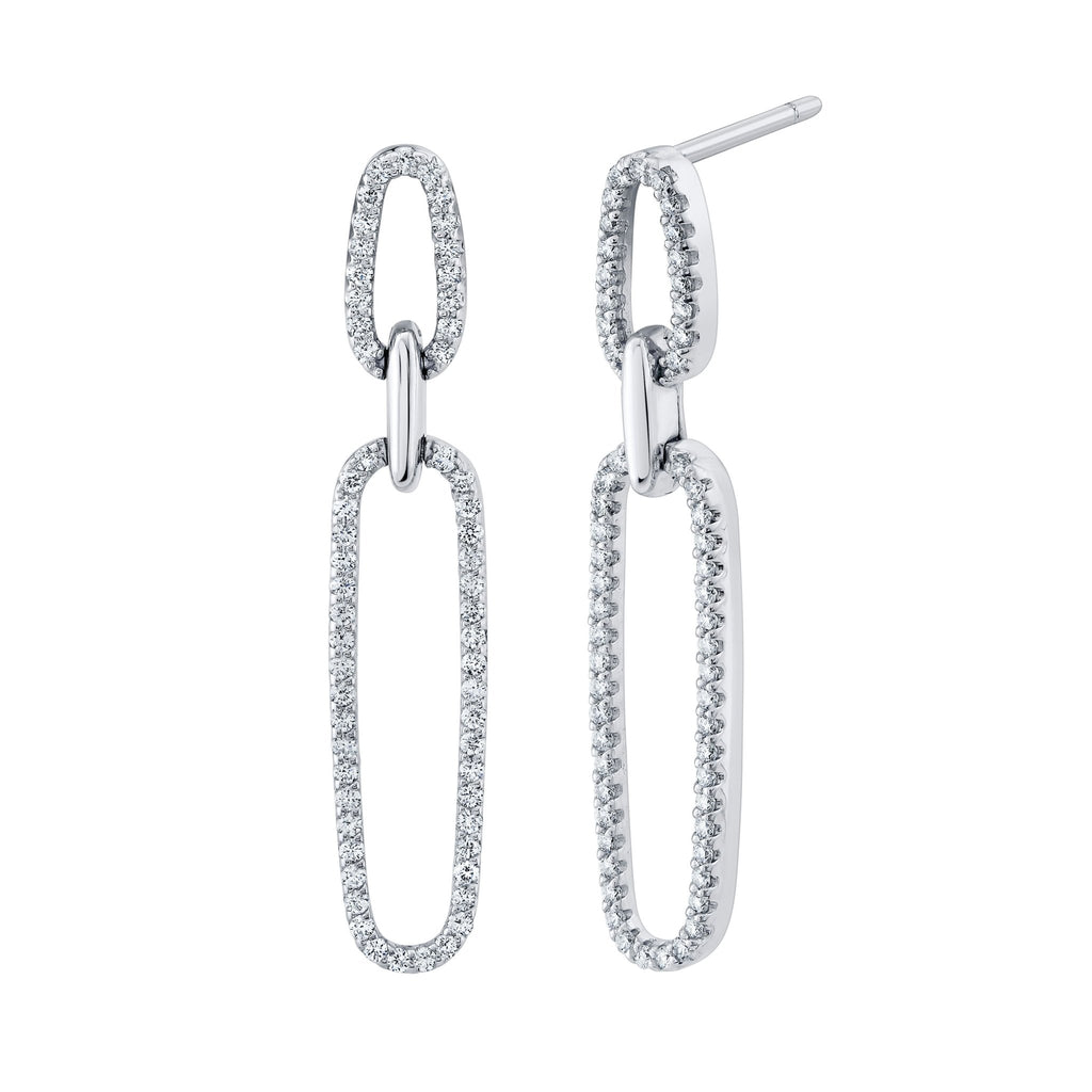 Diamond Dangle Earrings - Chapel Hills Jewelry