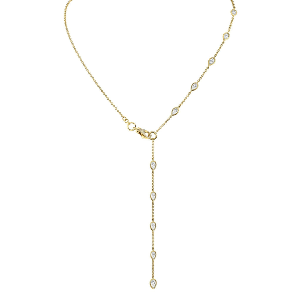 Diamond Lariat Necklace - Chapel Hills Jewelry