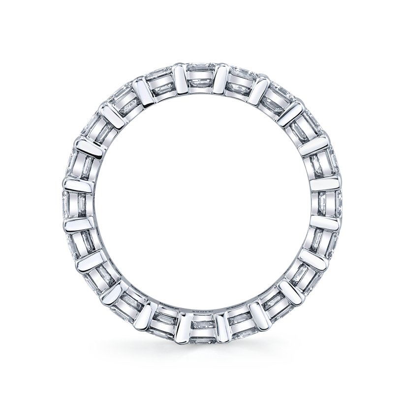 Eternity Asscher .20CT F/VS - Chapel Hills Jewelry