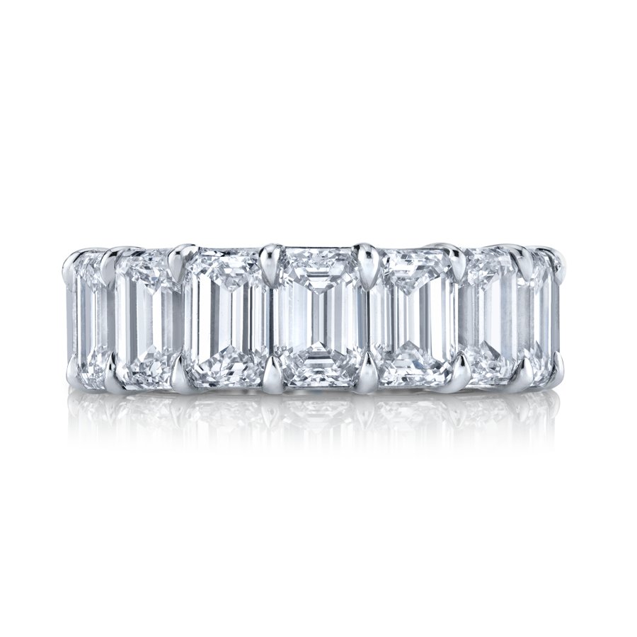Eternity Emerald .70CT G,H/VS - Chapel Hills Jewelry