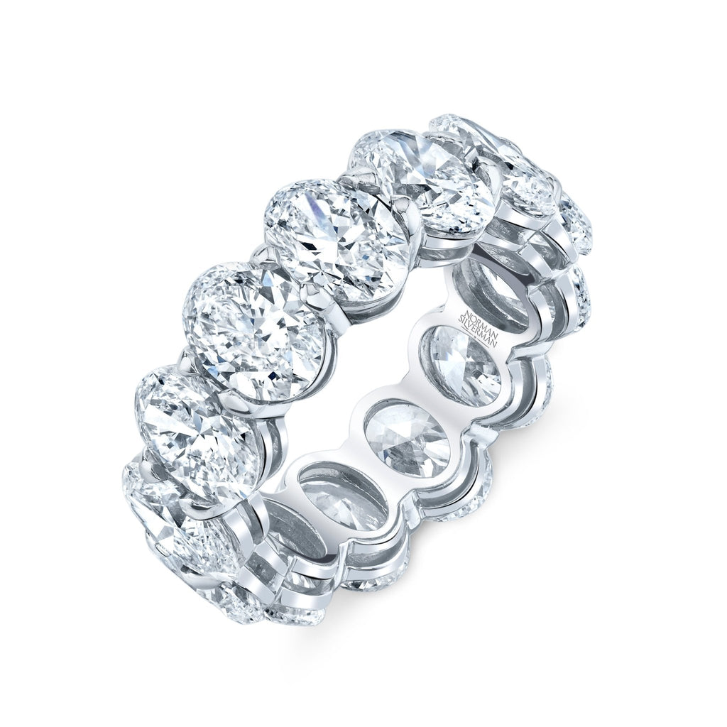 Eternity Oval .80CT F/VS - Chapel Hills Jewelry
