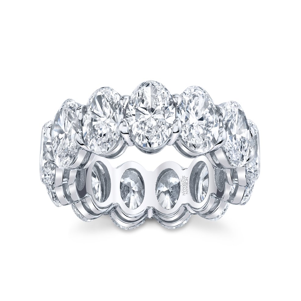 Eternity Oval .90CT G,H/VS - Chapel Hills Jewelry