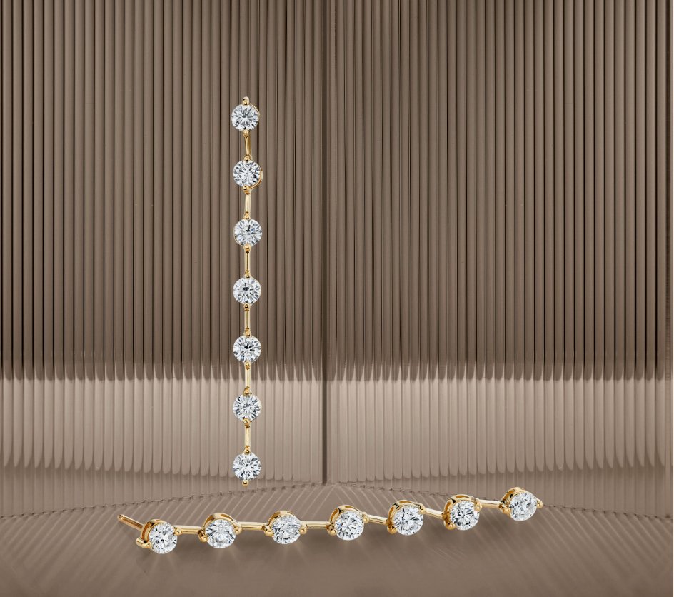Line Drop Earrings - Chapel Hills Jewelry
