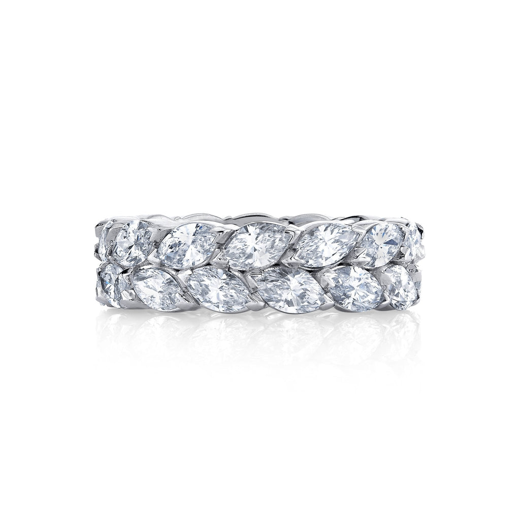 Marquise Cut Diamond Eternity Band - Chapel Hills Jewelry