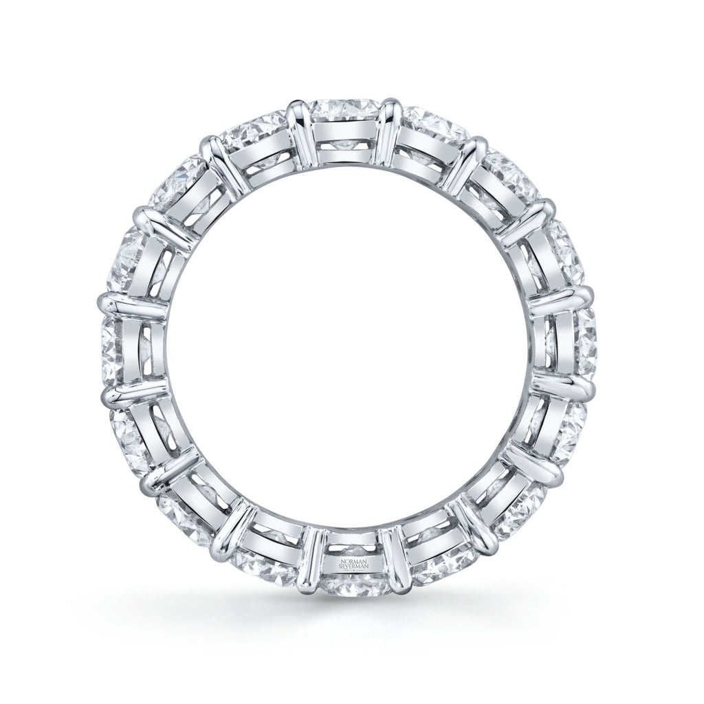 Oval Cut Diamond Eternity Band - Chapel Hills Jewelry