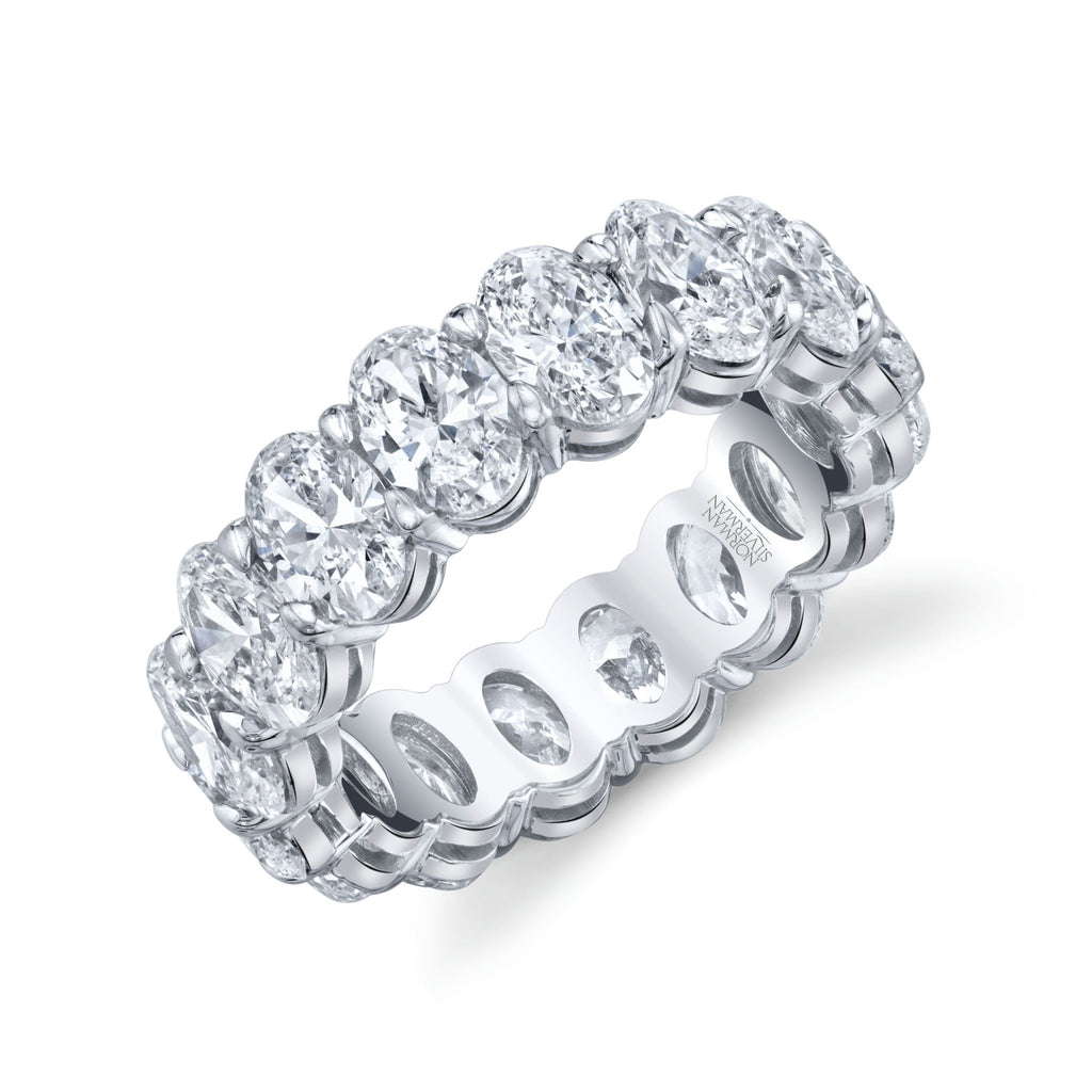 Oval Cut Diamond Eternity Band - Chapel Hills Jewelry