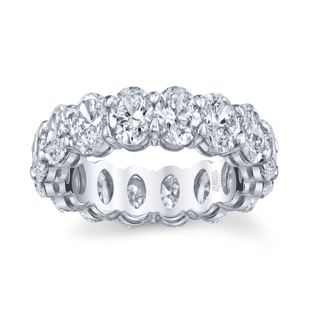 Oval Cut Diamond Eternity Band - Chapel Hills Jewelry