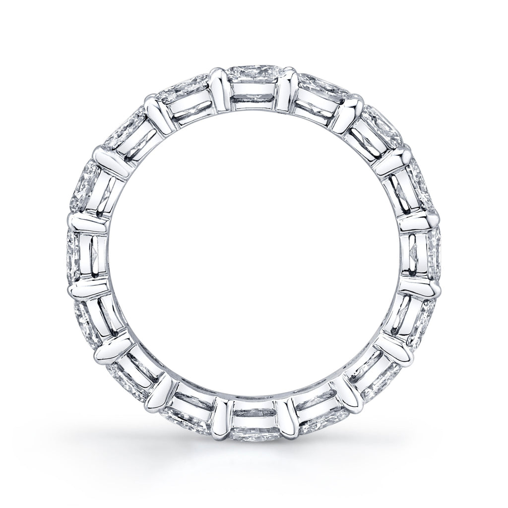 Oval Cut East - West Eternity Band - Chapel Hills Jewelry