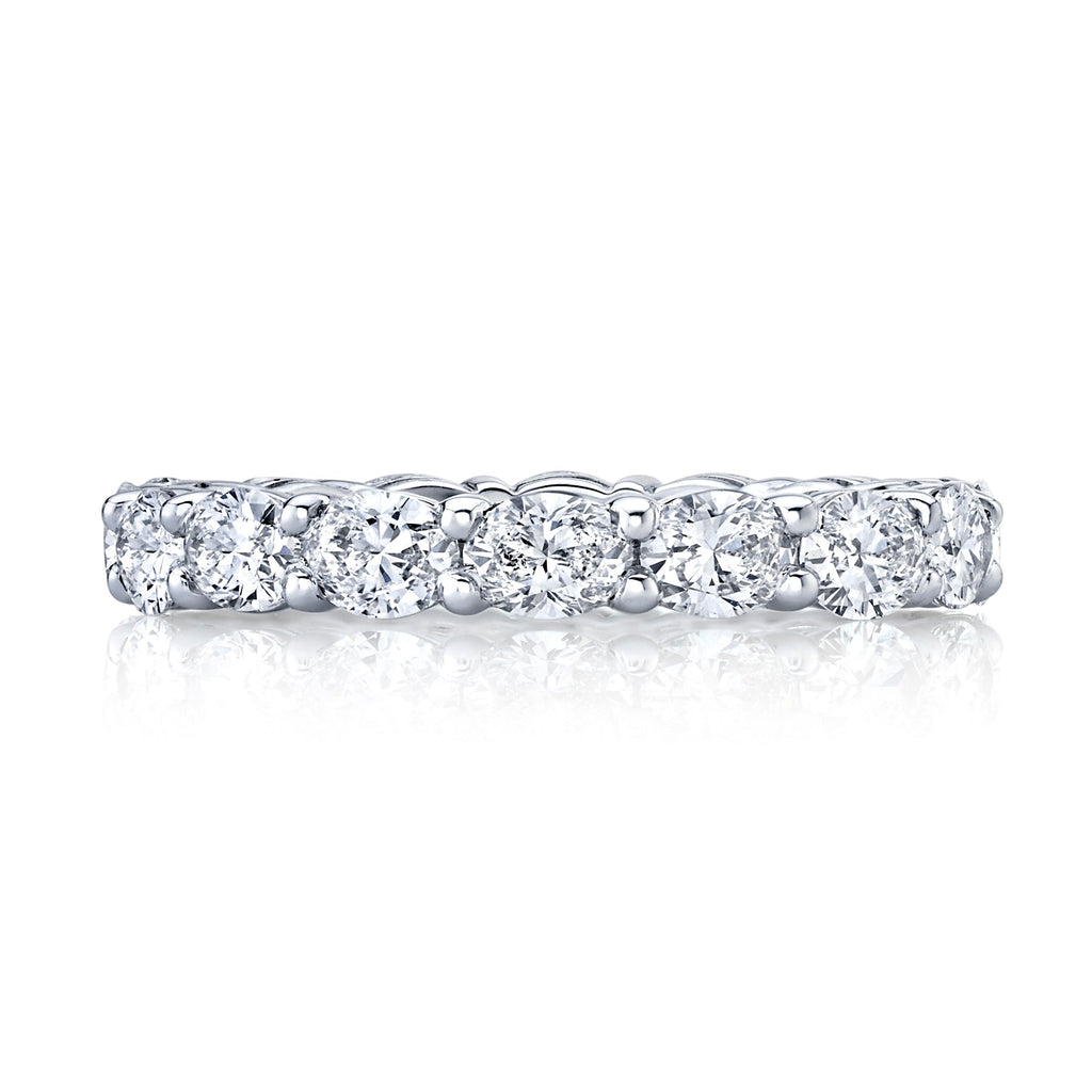 Oval Cut East - West Eternity Band - Chapel Hills Jewelry