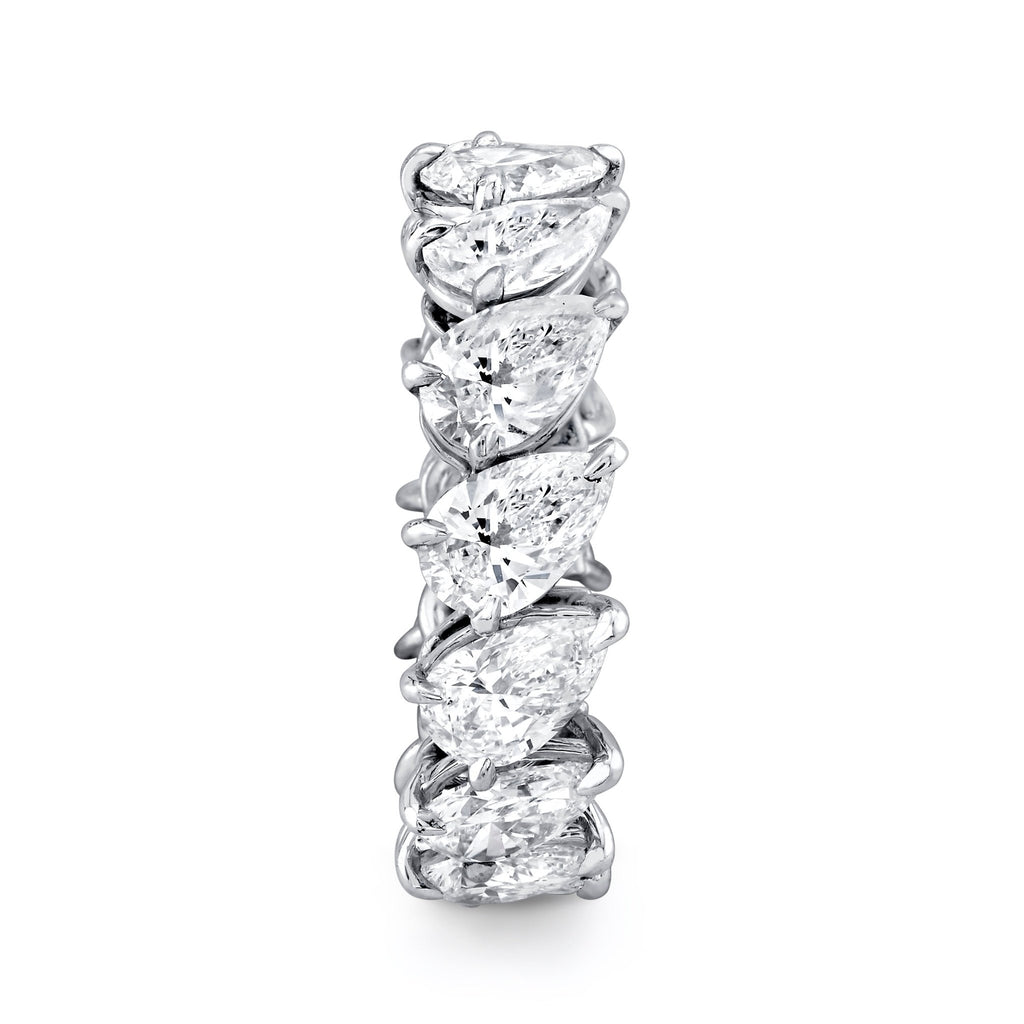 Pear Shape Diamond Eternity Band - Chapel Hills Jewelry