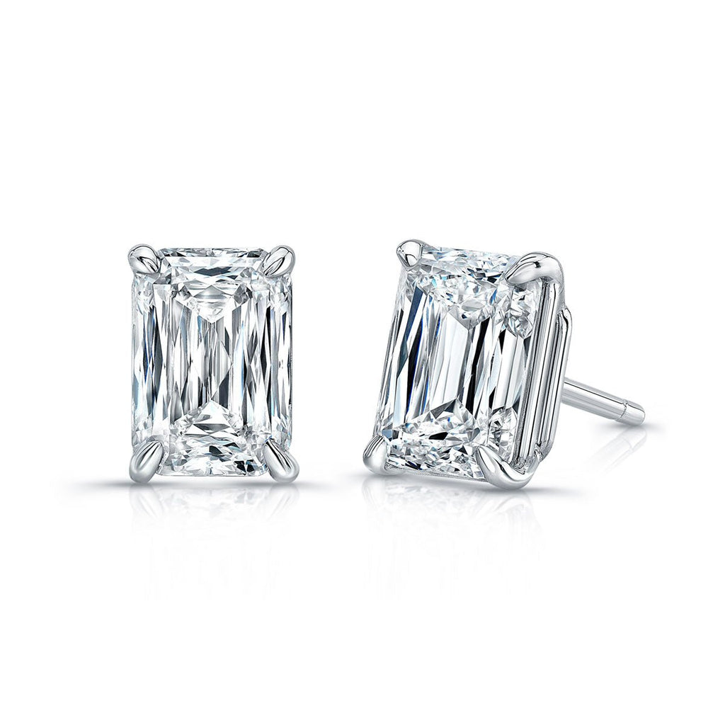 Round Cornered Modified Brilliant Cut Diamond Studs - Chapel Hills Jewelry