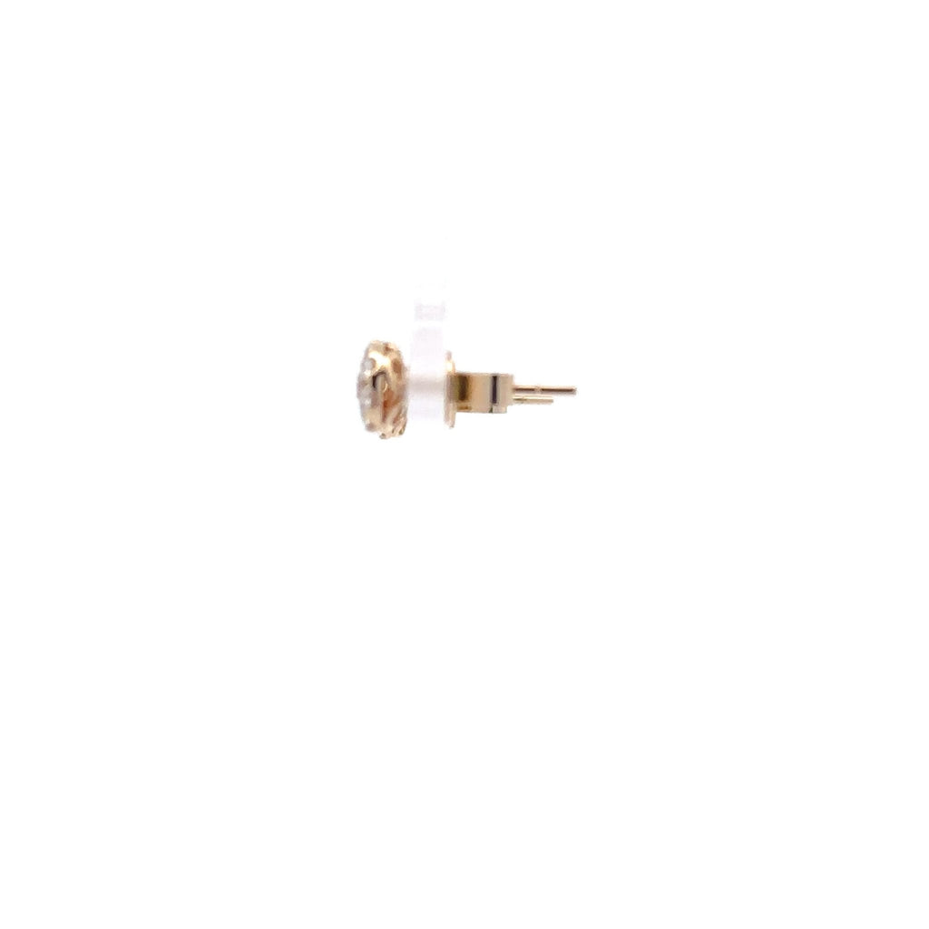 14KT Yellow Diamond Cluster Studs - Chapel Hills Jewelry