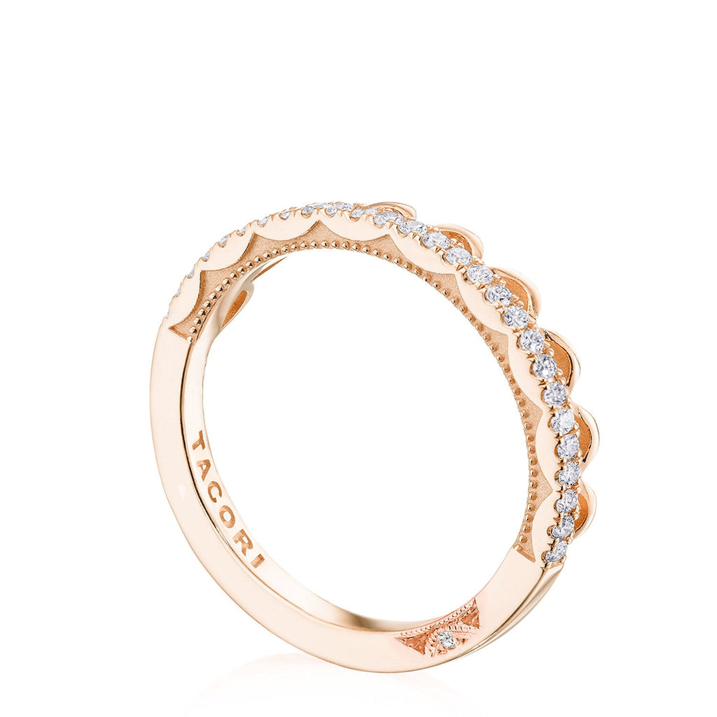 2674B 18KT Rose & Diamond - Chapel Hills Jewelry