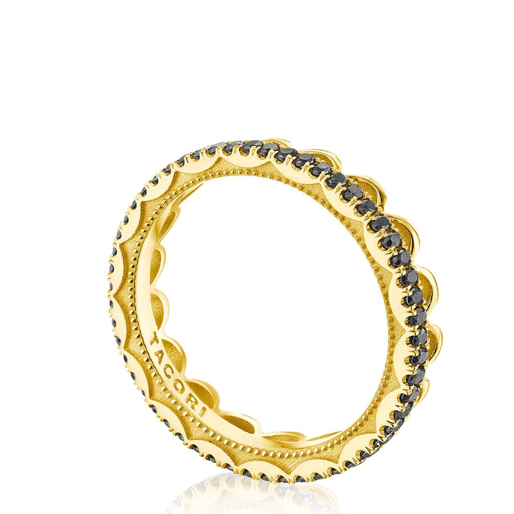 2674B 18KT Yellow & Black Diamond - Chapel Hills Jewelry