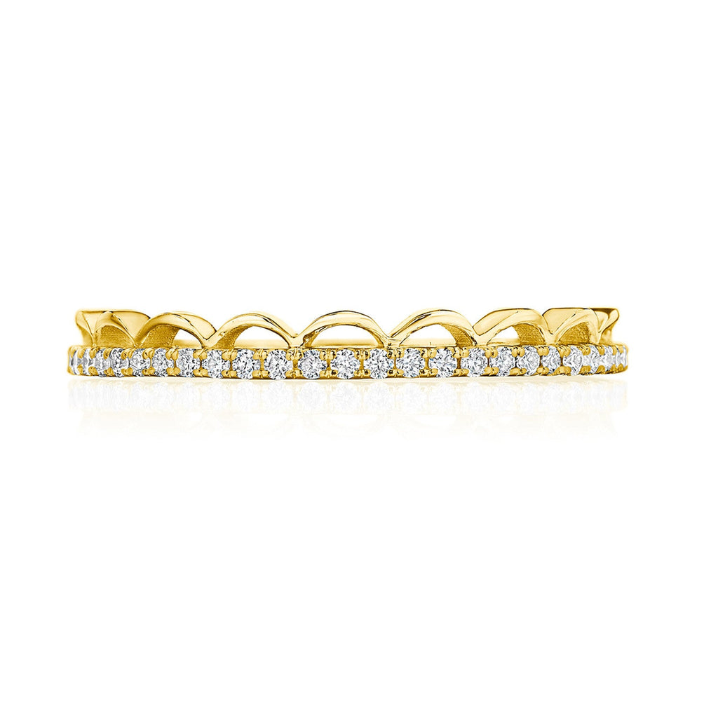 2674B 18KT Yellow & Diamond - Chapel Hills Jewelry
