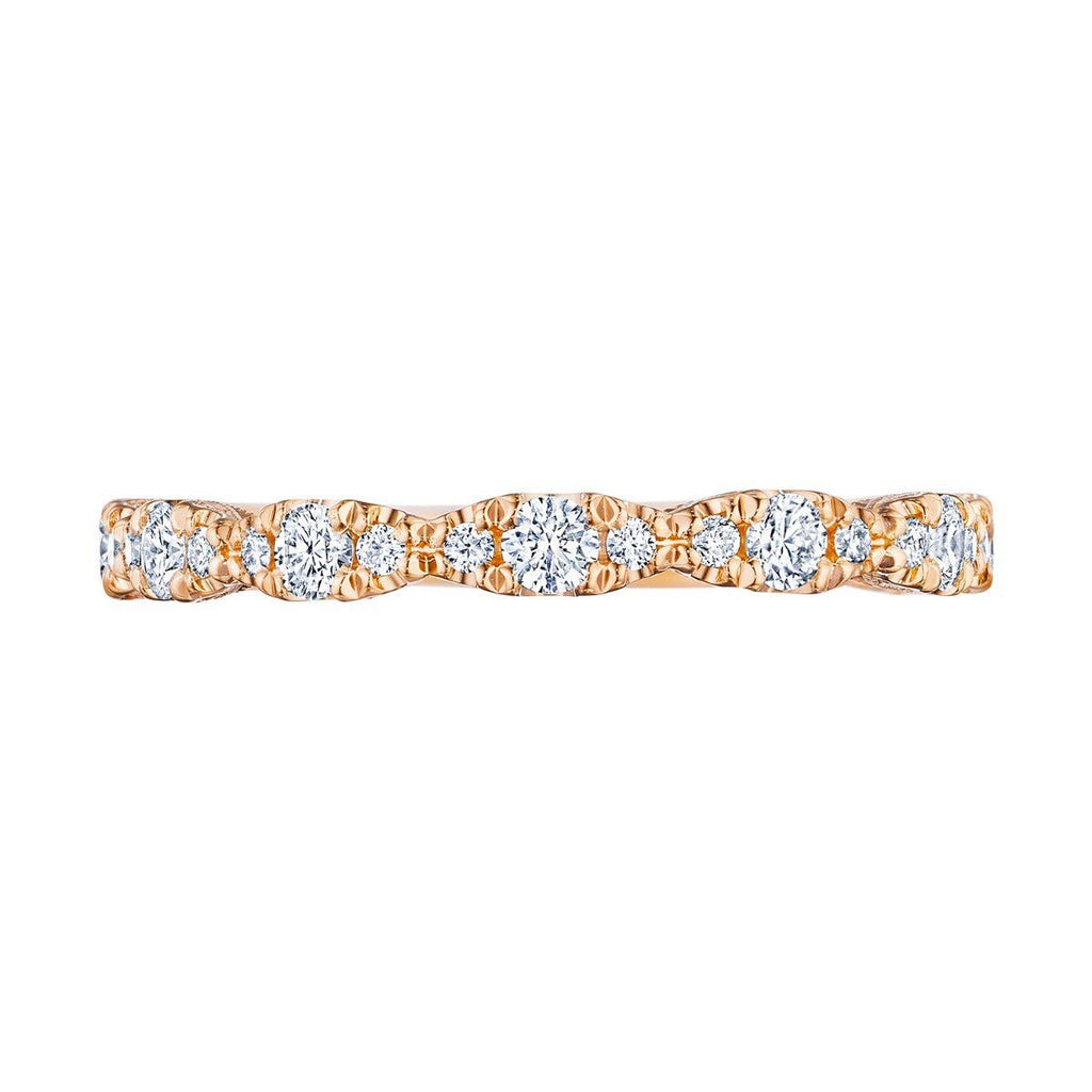 HT2558B 18KT Rose - Chapel Hills Jewelry