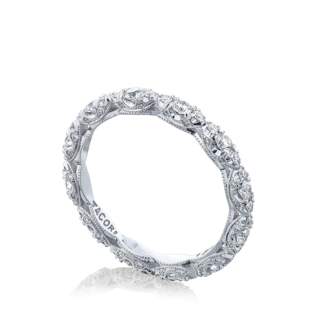 HT2558B 18KT White - Chapel Hills Jewelry