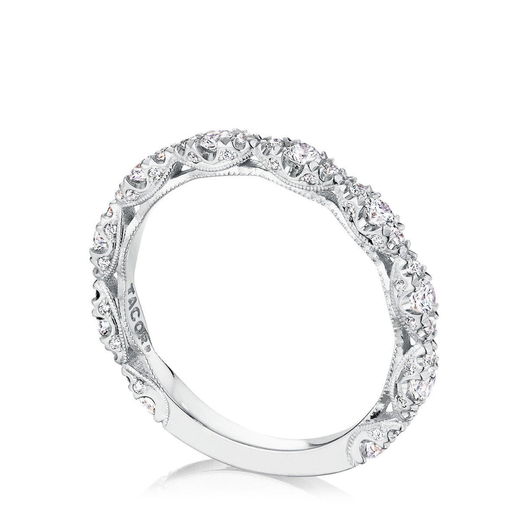 HT2558B 18KT White - Chapel Hills Jewelry