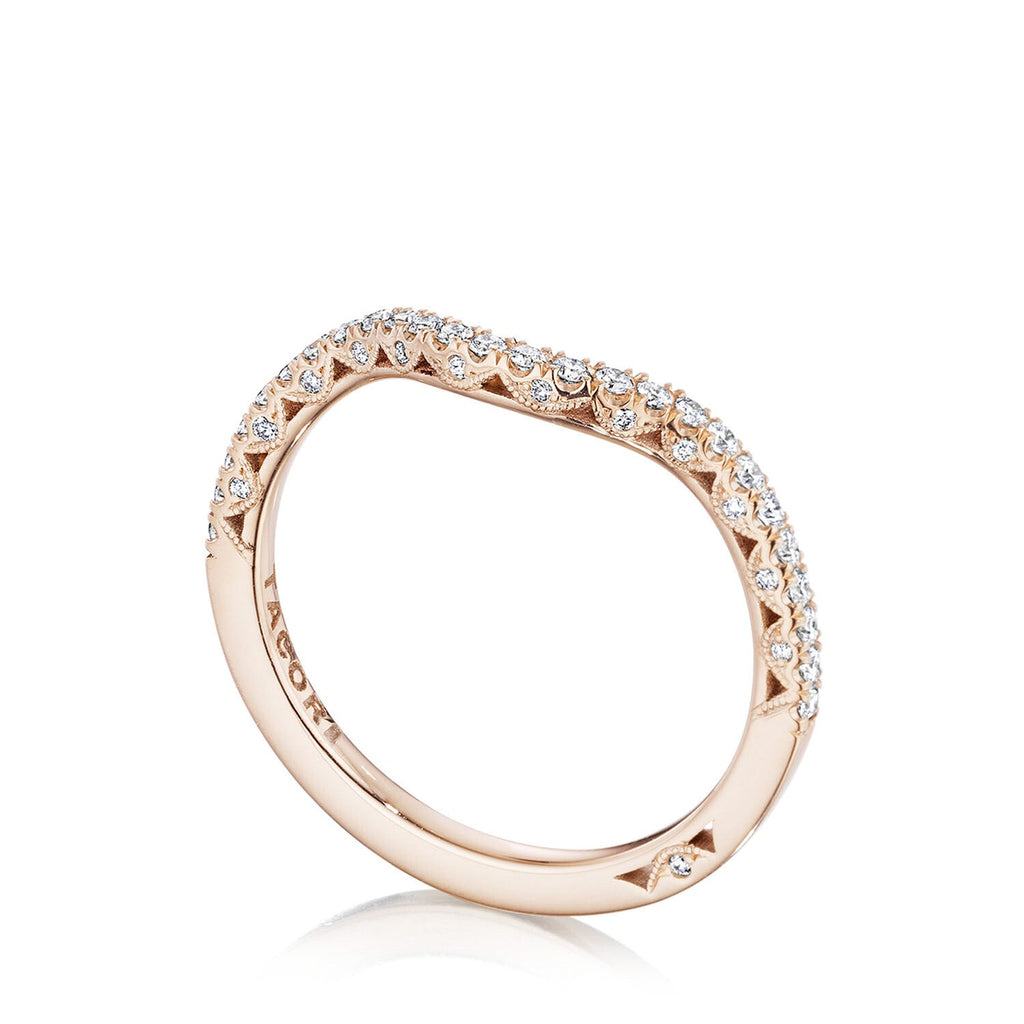 HT2561B12 18KT Rose - Chapel Hills Jewelry