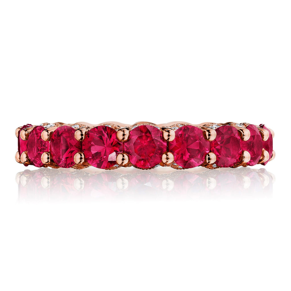 HT2633PK65R 18KT Rose & Ruby/Diamond - Chapel Hills Jewelry