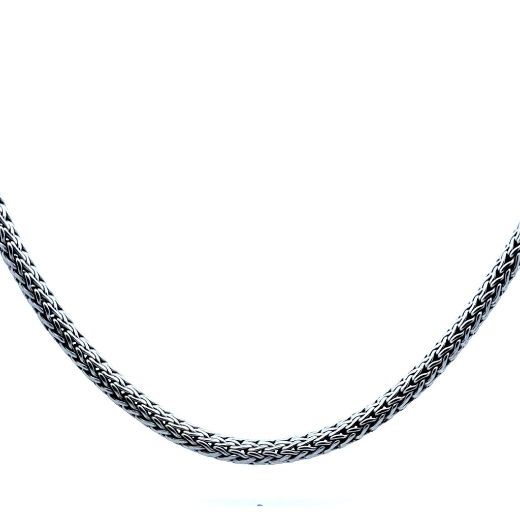 John Hardy Classic Chain Pave 5mm Necklace 16" - Chapel Hills Jewelry