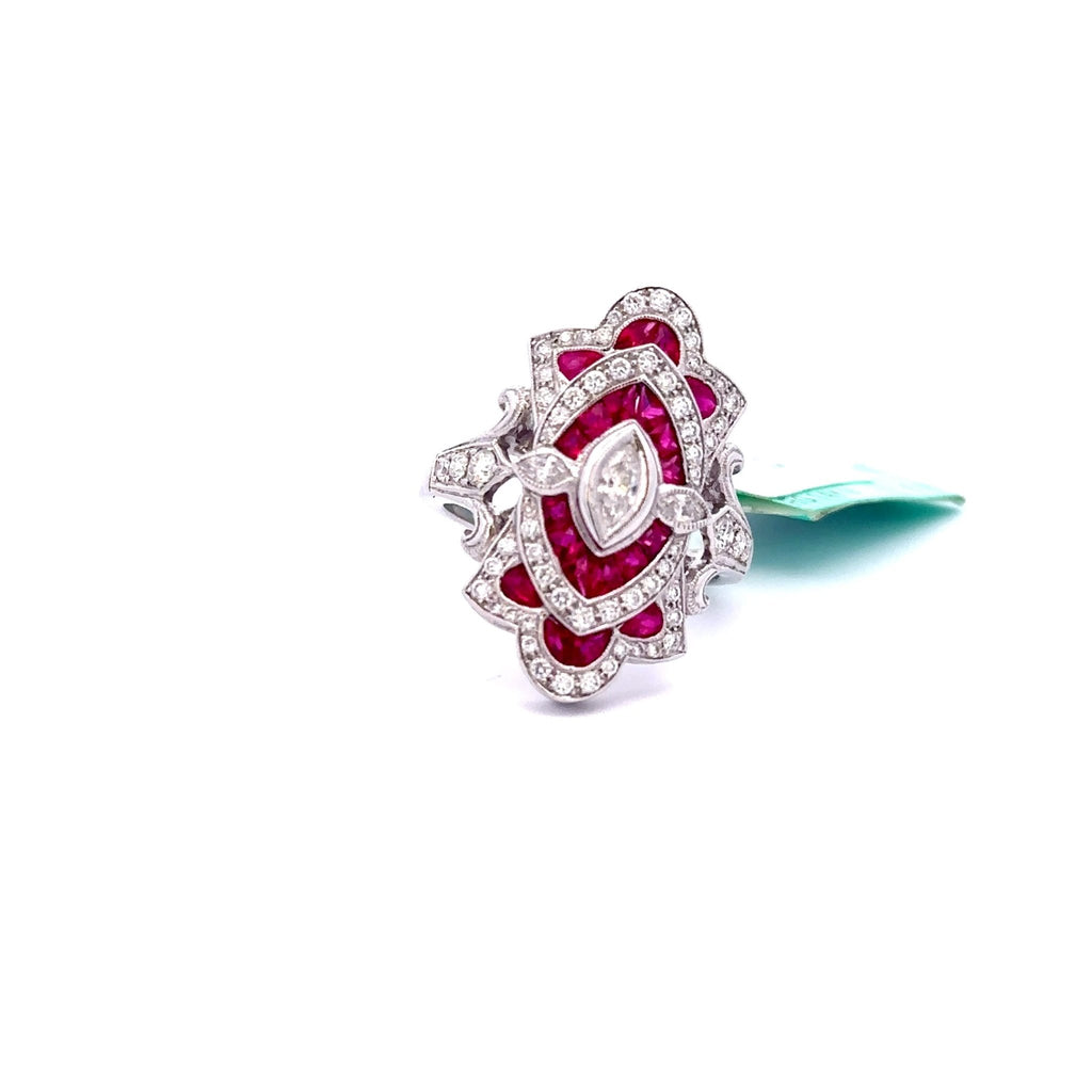 Ruby and Diamond Ring - Chapel Hills Jewelry